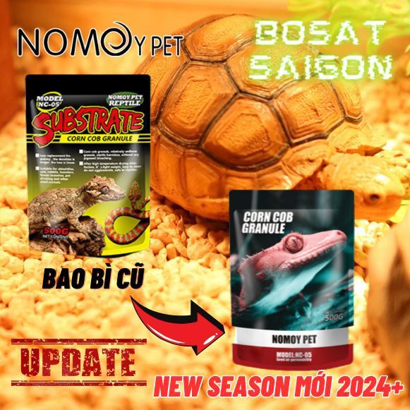 NOMOY - CÙI BẮP LÓT CHUỒNG THÚ CƯNG, THẰN LẰN LG, BÒ SÁT, RỒNG ÚC. SIÊU SẠCH, KHÔNG BỤI 500GR, Giá s