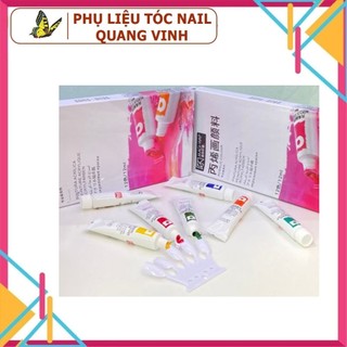 Sét 12 màu bột vẽ ACRYLIC COLOUR làm nail 12*12ml