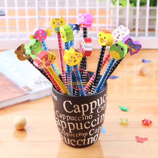 Combo 10 Bút Chì Đầu Tẩy Hình Cute