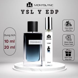 Nước hoa nam Y EDP chai chiết 10ml phong cách Nam tính, Thu hút, Hấp dẫn - Montblanc Perfume