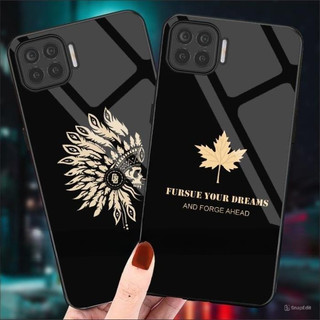 Ốp Lưng dành cho OPPO A72/ A73/ F17/ A93 4G 5G in hình phong cảnh,.. mặt lưng tráng gương bóng bẩy 3D kính, theo yêu cầu