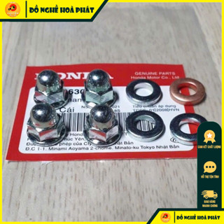 Bộ ốc mũ đầu bò xe Dream, Wave Honda