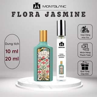Nước hoa nữ Flora Jasmine / Flora Gadernia chai chiết 10ml - Montblanc Perfume
