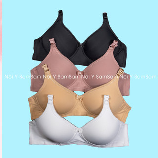 Áo ngực không gọng mút mỏng 0.5cm ôm gom ngực mẫu trơn hợp cho ngực bự để mặc áo dài hàng Thái Lan