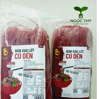 [Nguyên Minh] Bún gạo lứt củ dền (mì gạo lức củ dền) ăn kiêng eat clean
