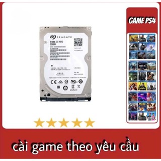 Ổ Cứng HDD 2.5inch 320GB/ 500GB/1TB chứa file Game PS4 cài theo yêu cầu có tặng kèm HDD box