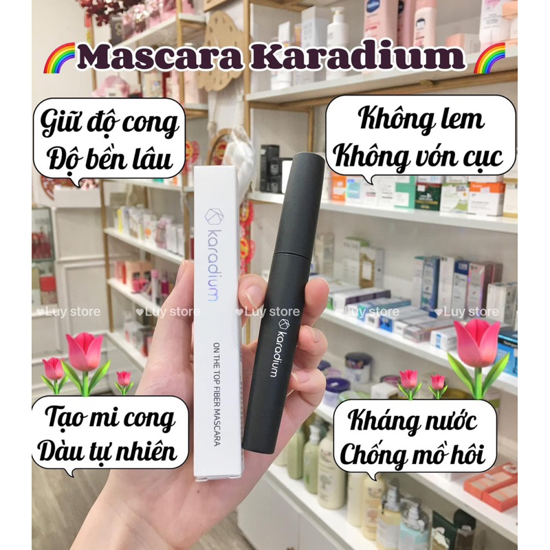 Mascara chống nước Karadium siêu dài mi