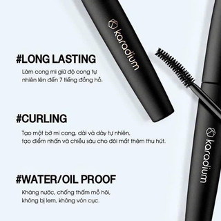 Mascara chống nước Karadium siêu dài mi