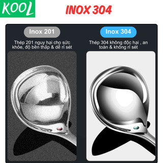 Muỗng canh inox 304 siêu dày [Vá canh, Thìa canh] - RB124G5