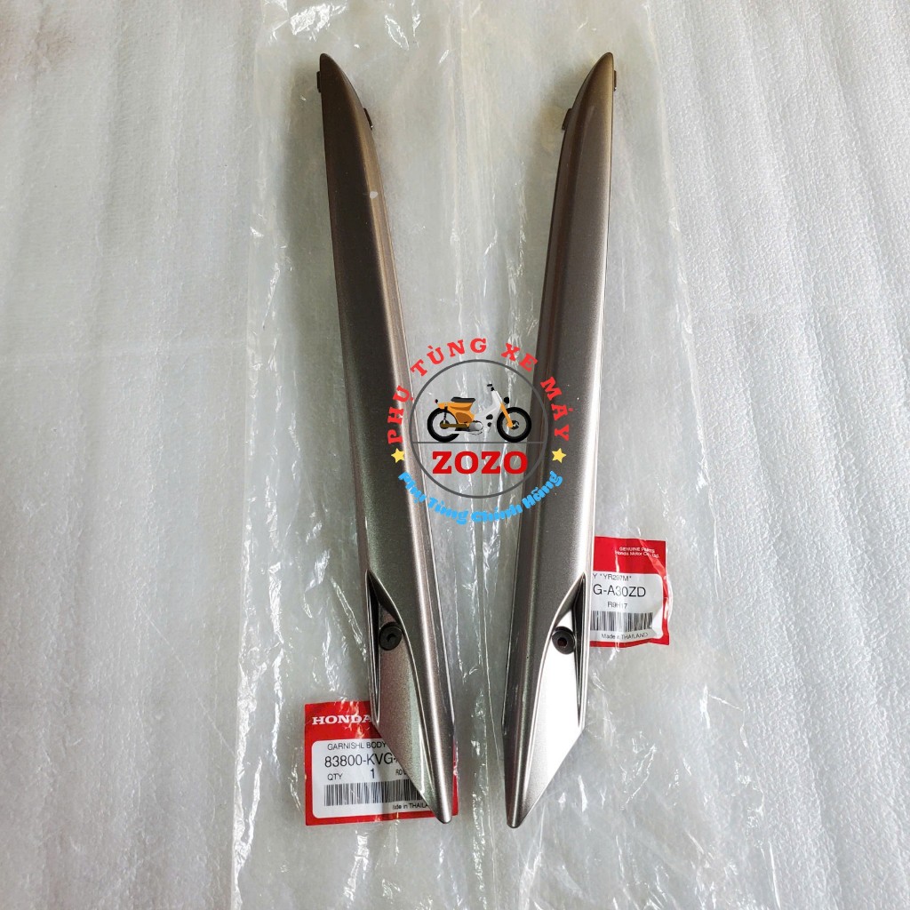 Chỉ sườn, nẹp sườn AB thái 110 đồng  - 83700-KVG-A30ZD/ 83800-KVG-A30ZD