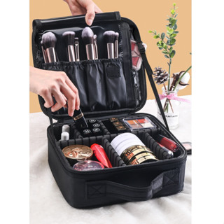 Cốp Đựng đồ Trang Điểm Vải Dạng Vali Xách Tay Chuyên có gương LED | MT MAKEUP STORE