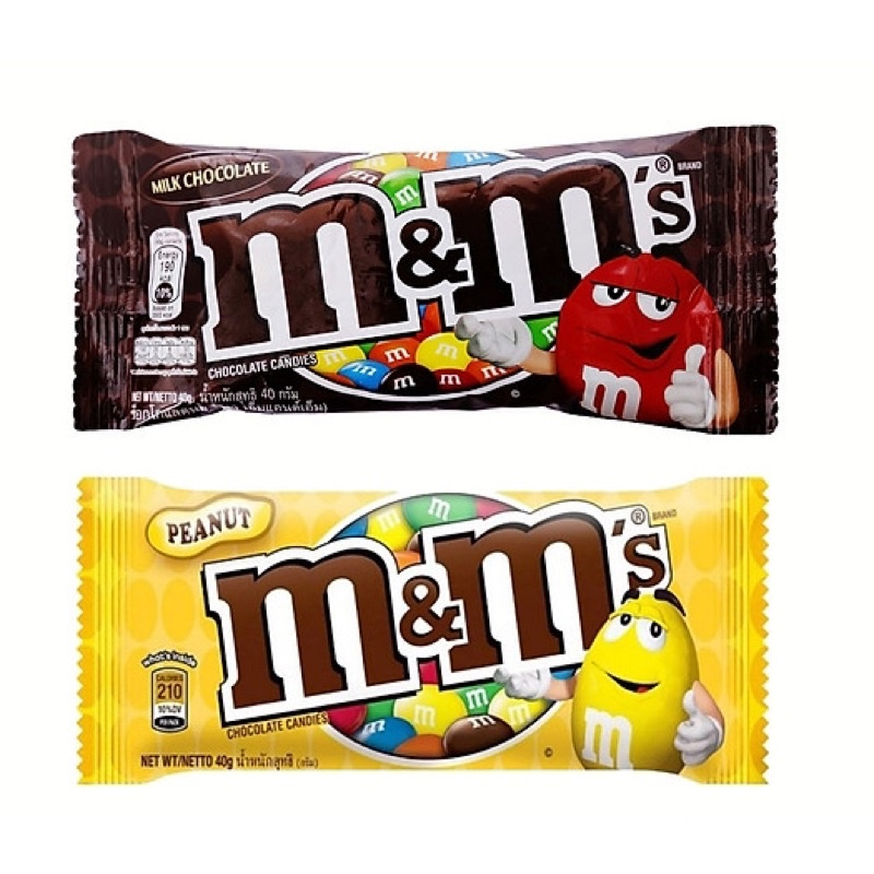 Socola Sữa / Đậu Phộng M&M 37G