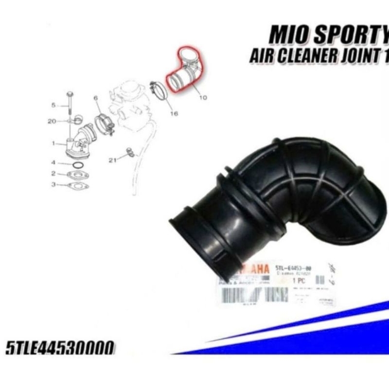 CO BÔ E LỌC GIÓ MIO 2004 / MIO 115 / MIO SMILE (5TL-E4453-00)