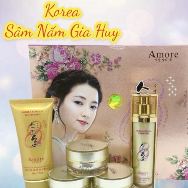 COMBO Kem Mờ Nám Tàn Nhan AMORE HÀN QUỐC