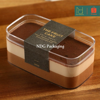 Set 5 Cốc Nhựa Mica 280ml Đựng Bánh Douyin, Bánh Lạnh, Mousse, Tiramisu, Cookie, Rau câu [JL001]