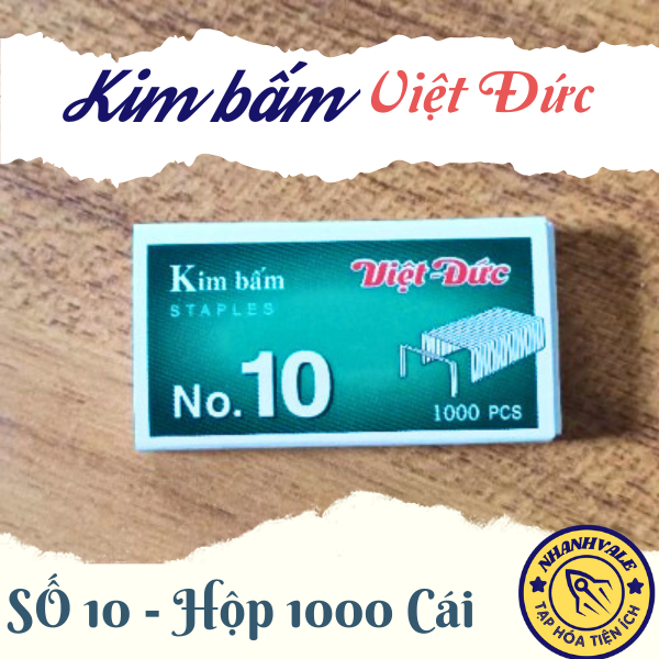 Kim bấm số 10 (1 hộp 1000 kim bấm)