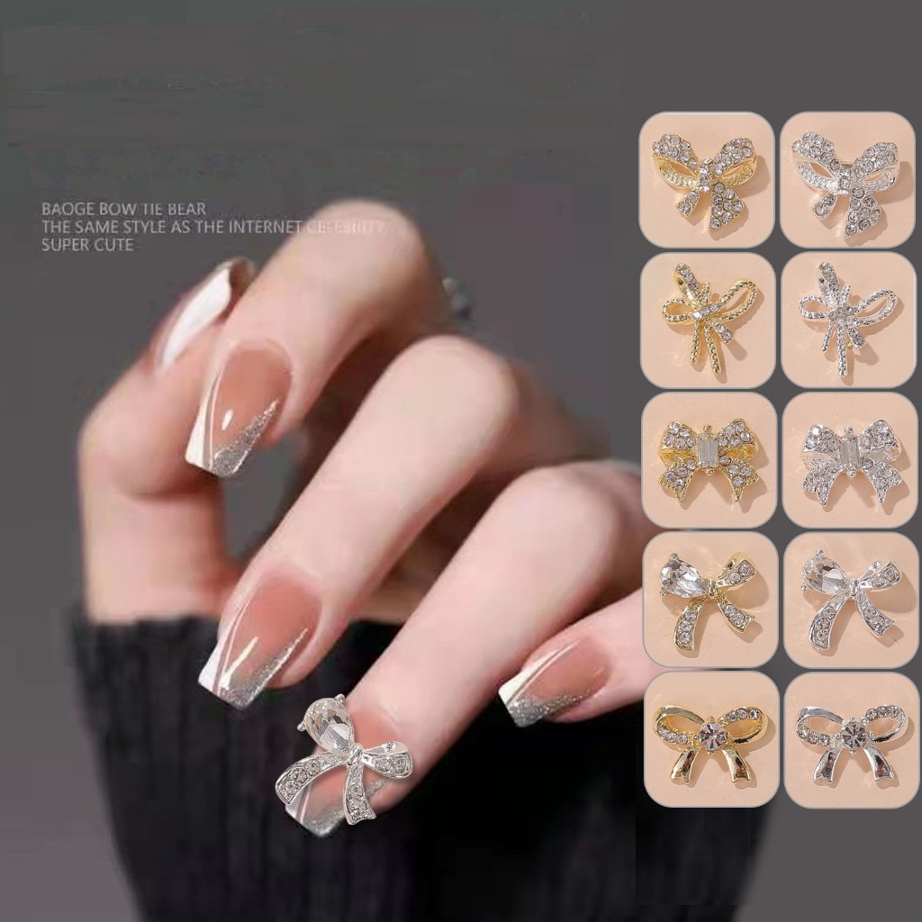 charm nơ nhiều mã mới trang trí độc đáo