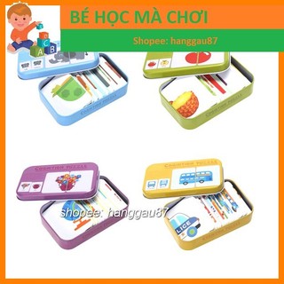 Ghép hình 2 mảnh hộp sắt