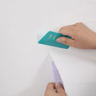 {revodich} Cuộn 10m giấy dán tường giả gạch trắng 3D
