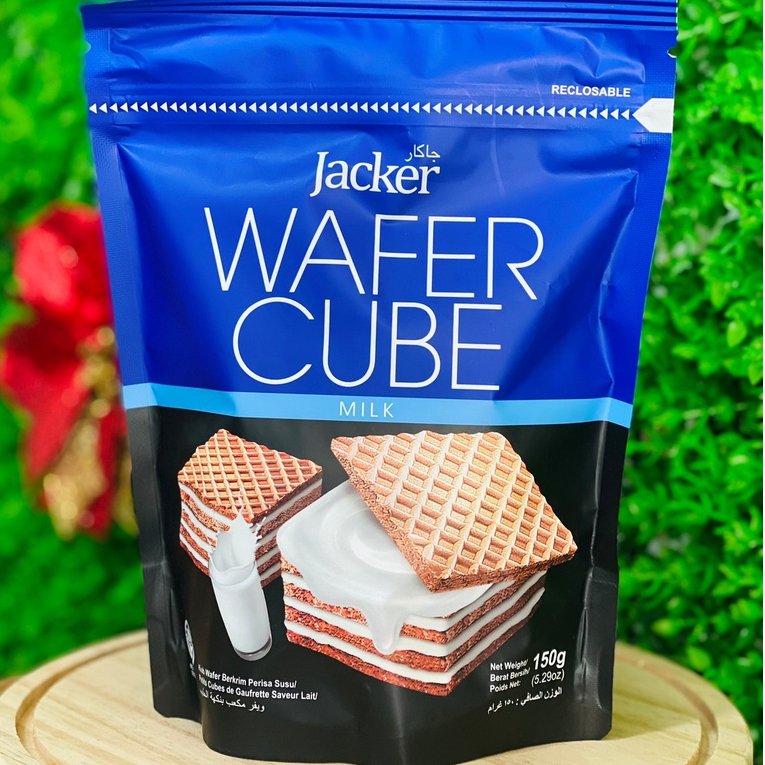 Bánh Xốp Wafer Cube Jacker Gói 150G