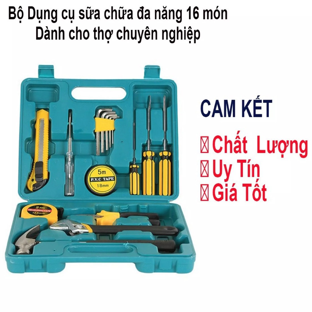 Bộ đồ nghề sửa chữa đa năng 12 món