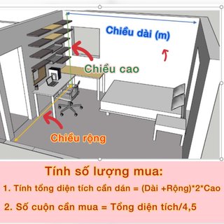 COMBO GIẤY DÁN TƯỜNG PHÒNG NGỦ CHO BÉ