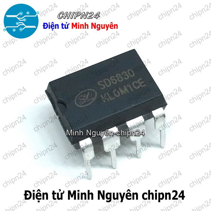 [2 con] (DIP) IC SD6830 DIP-8 (6830 PWM+PFM)