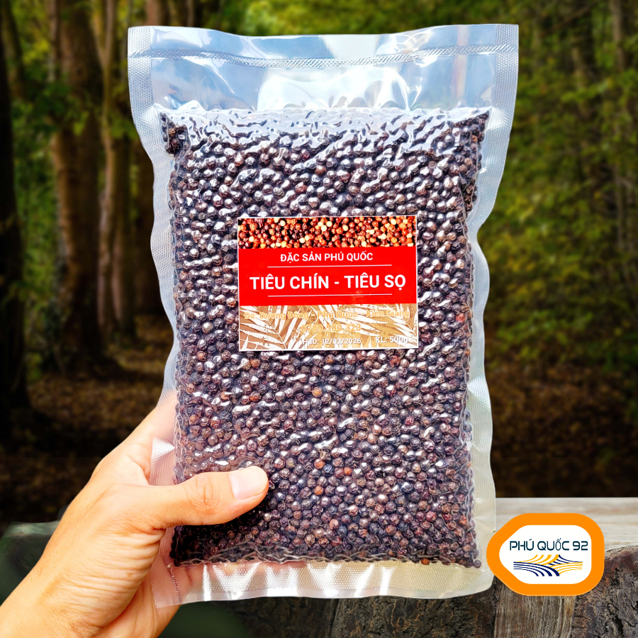 Hạt Tiêu Chín Phú Quốc gói 250g