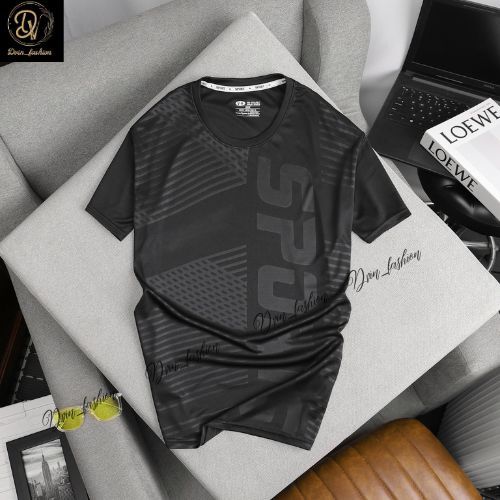 Áo Thun Nam (Dập Vân Sports )Cổ Tròn Chất Thun Lạnh , áo thun nam chât thun poly lạnh có size đên 100kg Kvin_fashion