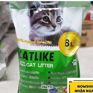 Cát Vệ Sinh Cho Mèo Cat Litter Cát Mèo Vệ Sinh Khử Mùi Diệt Khuẩn Catlike 15L