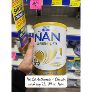 [XÁCH TAY ÚC] Sữa Nan Supreme Pro nội địa Úc đủ số 1,2,3 cho bé dị ứng đạm bò