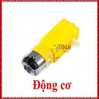 Động cơ mô tơ giảm tốc DC 3V-9V (bánh xe mua riêng)