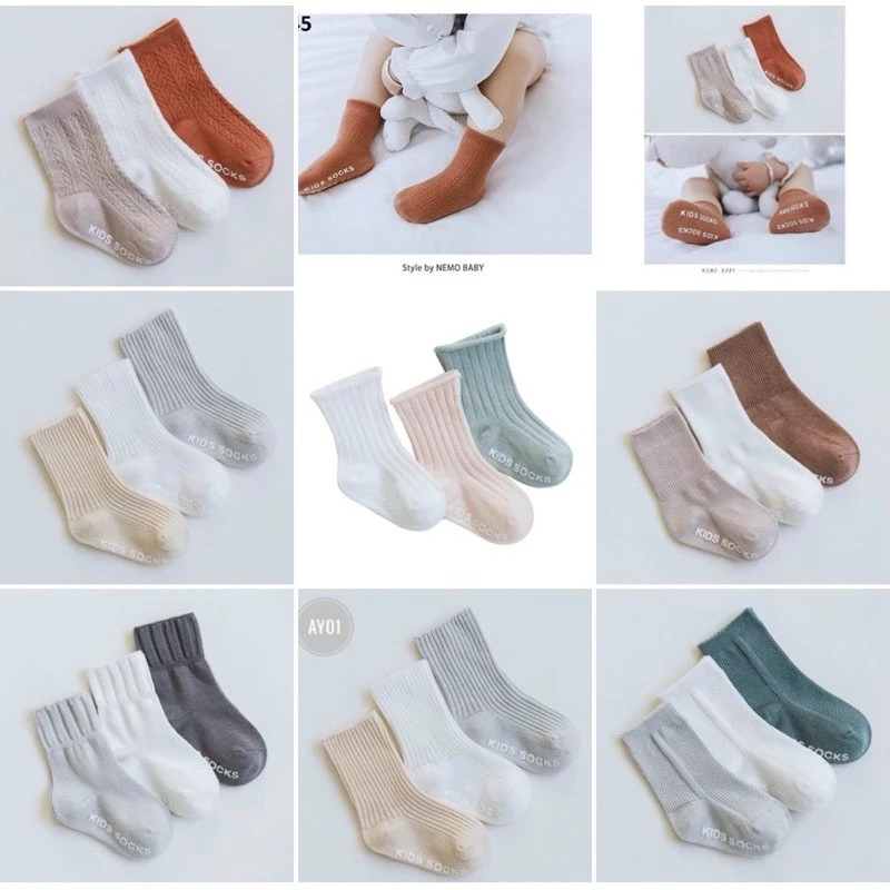 SET 3 ĐÔI TẤT HÀN QUỐC