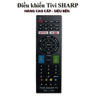 Điều Khiển Tivi Sharp  L-1346 truy cập Youtube