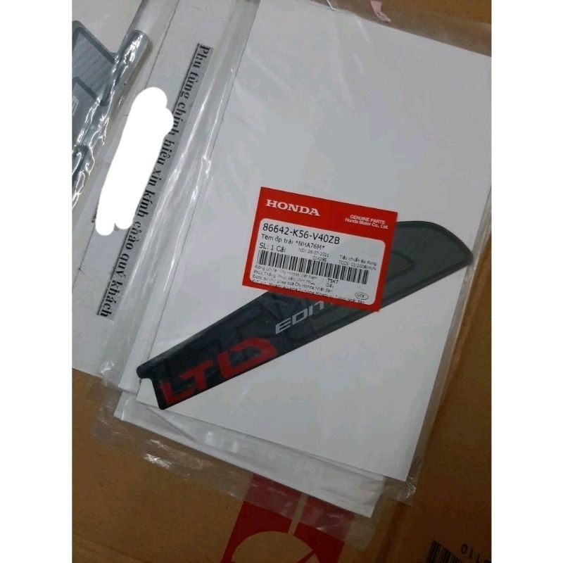 Tem ốp phải trái tem winner v1 tem edition ltd winner honda