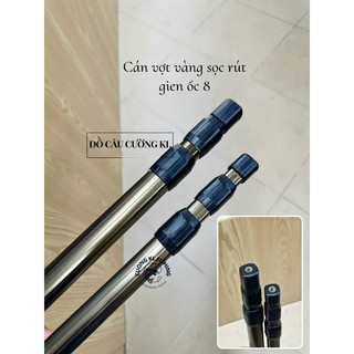 Cán vợt câu cá vàng sọc rút (ốc gien 8)