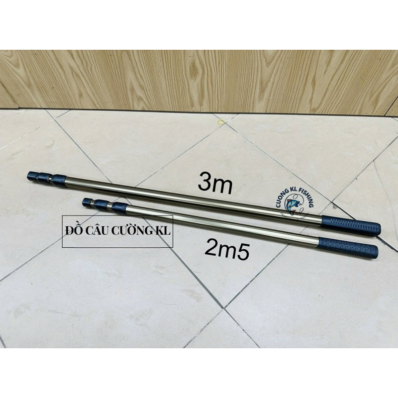 Cán vợt câu cá vàng sọc rút (ốc gien 8)