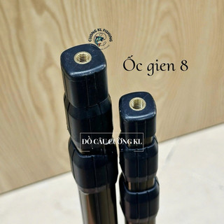 Cán vợt câu cá vàng sọc rút (ốc gien 8)