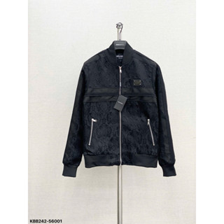 Áo khoác bomber nam DG hoạ tiết hoa nổi cực đẹp - Chất liệu vải dày dặn - Dễ phối đồ