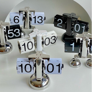 Đồng hồ Auto Flip Retro Clock. Đồng hồ cơ tự động lật số style cổ điển.