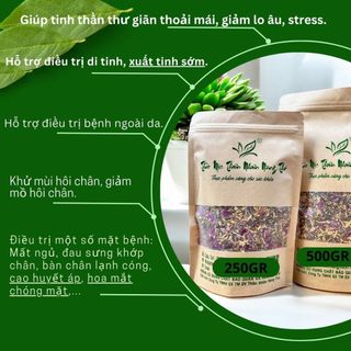 Muối Ngâm chân thảo dược giúp thải độc tố, hỗ trợ giảm đau xương khớp, thư giãn tinh thần, giảm mẩn ngứa ( Gói 500GR)