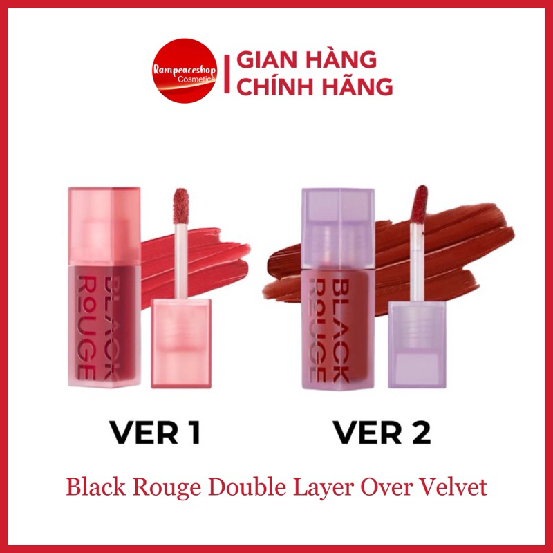Son Kem Black Rouge Double Layer Over Velvet