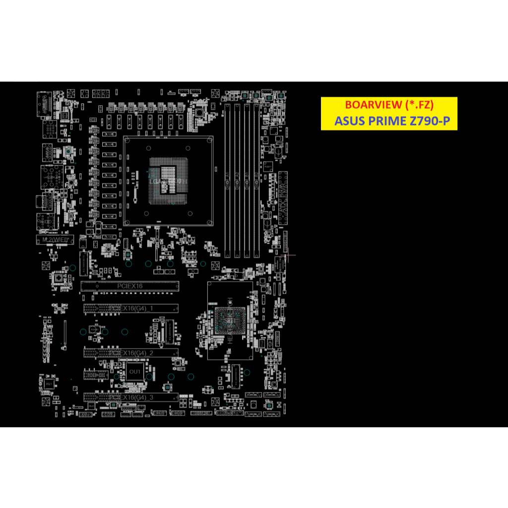 Boardview ASUS PRIME Z790-P - Tài liệu hỗ trợ sửa chữa