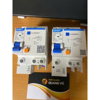 Aptomat chống giật ,chống giò chint 40a 63a 220v