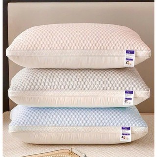 Gối băng lạnh 50cmx70cm siêu mát mùa hè, gối nằm massage ruột bông gòn kháng khuẩn mềm mại cao cấp, vỏ gối có khóa kéo