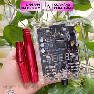 [CHÍNH HÃNG] Bộ Máy PEN 5.0 2 Đầu Mini cao cấp Phun Xăm Linh Anh Dụng Cụ Phun Xăm dcpxlinhanh