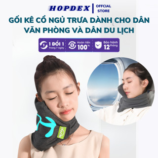 Gối Kê Cổ HOPDEX Giúp Giảm Đau Mỏi Cổ, Dùng Cho Dân Văn Phòng, Du Lịch