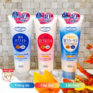 (Chuẩn Nhật) Sữa Rửa Mặt Kose Softymo Chính Hãng Nhật Bản