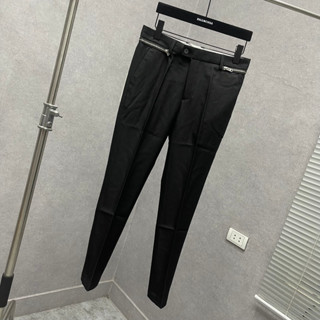 Quần Âu Nam DSQ2 Phối Khoá Zip Eo Chất Vải Tuyết Mưa Cao Cấp Không Nhăn Ống Đứng Style Boy Korea Dành Cho Nam Giới 2024