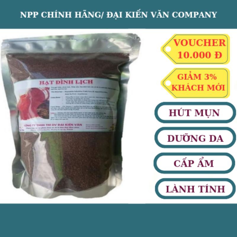 Hạt ngũ hoa 1kg, hạt to (hạt đình lịch)
